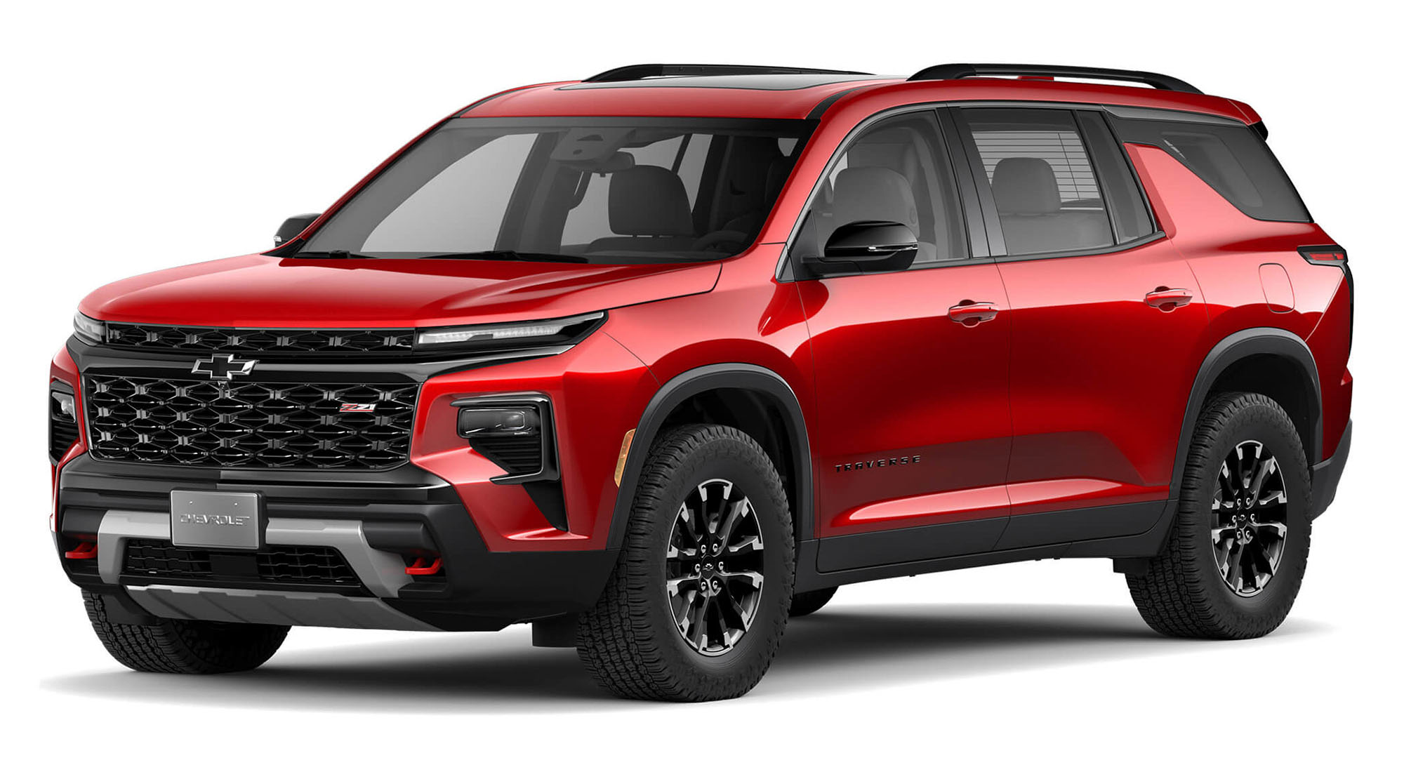 Traverse Z71 rojo metálico